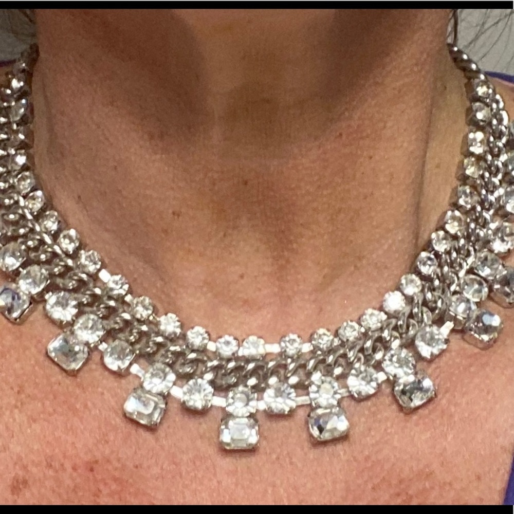 Rhinestone GORGEOUS Dress Up Necklace